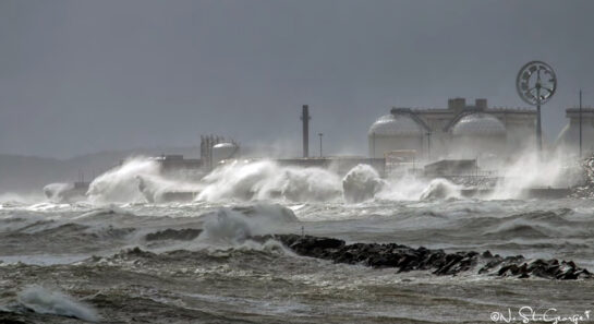 Storm @Deer Island Treatment Plant